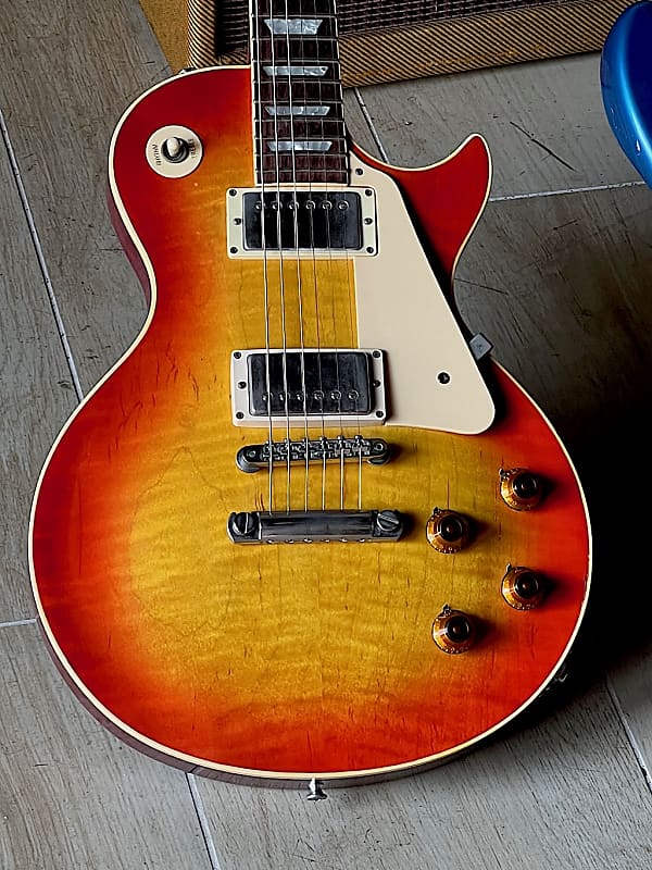Gibson Les Paul Heritage Std. 80 1981 a very nice original 1st type '59 Reissue getting very scarce. image 1