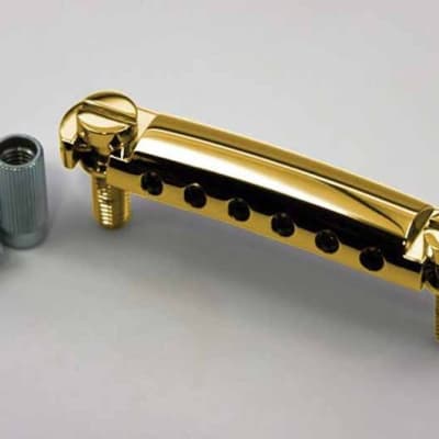 TonePros T1ZS-G CORDIER STD STOP TAILPIECE Lockable style Gibson USThread GOLD for sale