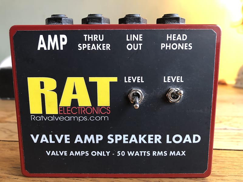 Rat Electronics Valve Amp Speaker Load Box 8ohm Reverb