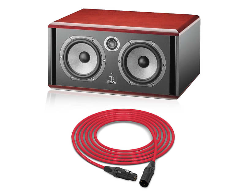Focal Twin6 Be Studio Monitor | Single Monitor in Red | Pro Audio LA image 1
