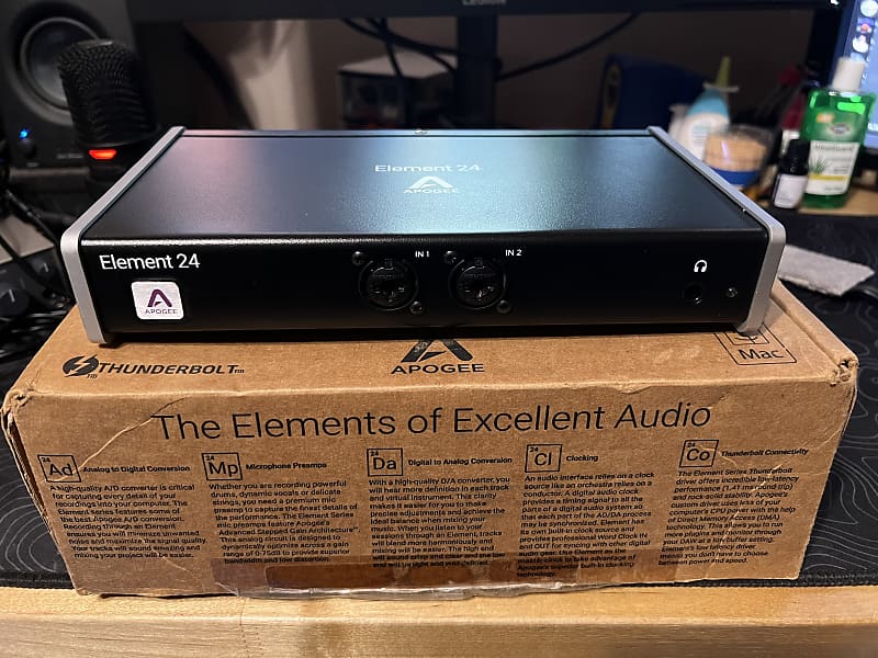 Apogee Element 24 Thunderbolt Audio Interface | Reverb