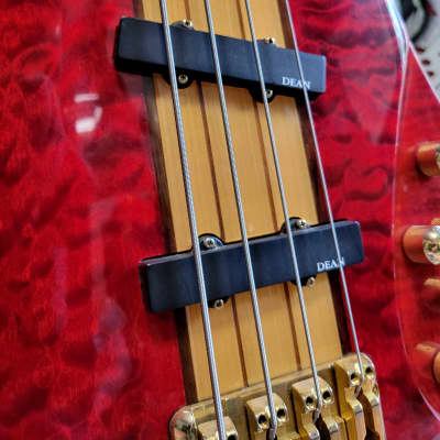 Dean Razor NT Bass Quilt Maple Top guitar | Reverb
