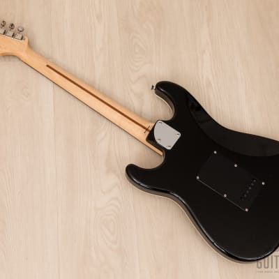 2012 Fender Aerodyne Stratocaster AST-M/SSH Medium Scale 24 3/4" Black, Japan MIJ image 12