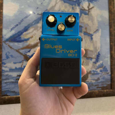 Boss BD-2-B50A Blues Driver 50th Anniversary Limited Edition Pedal 2023 - Blue Rare collectible exclusive legend holy grail transparent overdrive distortion boost fuzz for sale