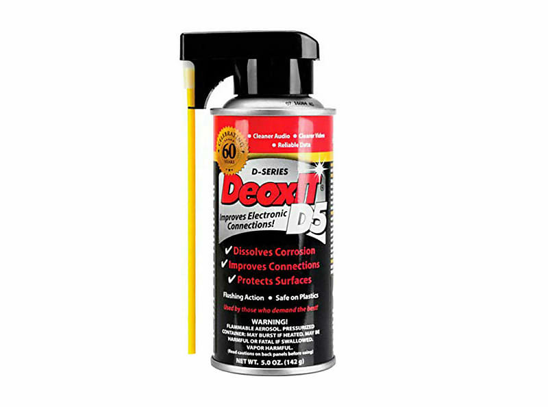 Hosa Technology D5S-6 CAIG DeoxIT D5 5% Spray 5oz Contact CLEANER - NEW image 1