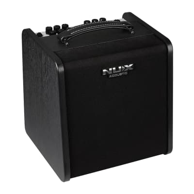 NuX AC60 Stageman II studio bluetooth free apps acoustic amplifier with foot switch image 2
