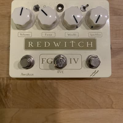 Reverb.com listing, price, conditions, and images for red-witch-fuzz-god-iv