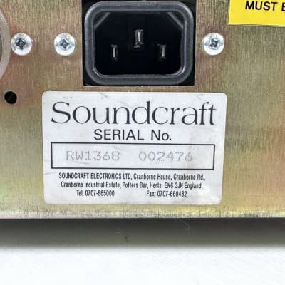 Soundcraft CPS 450/B コンソールパワーサプライ Soundcraft CPS 450/B Console Power Supply | Reverb