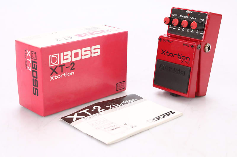 Boss XT-2 Xtortion Distortion Guitar Effect Pedal w/ Box #50189 