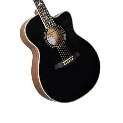 [PREORDER] PRS SE A20 Angelus Acoustic Guitar w/Black Top & Bag, Satin Black image 7