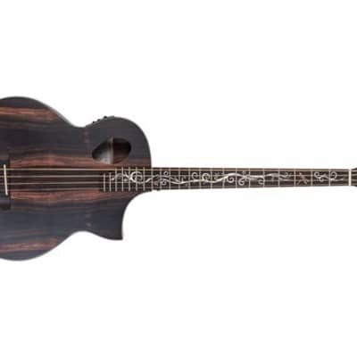Michael Kelly Dragonfly 4 Port Java Ebony Acoustic-Electric Bass Guitar image 1