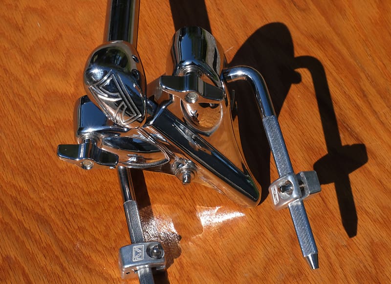 Tama Double Tom Holder For Bass Drum Mount or Rack Chrome Reverb