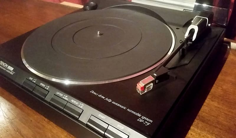 Rare Denon DP-7F hotsell Quartz Micro Processor Controlled Turntable record player 1987