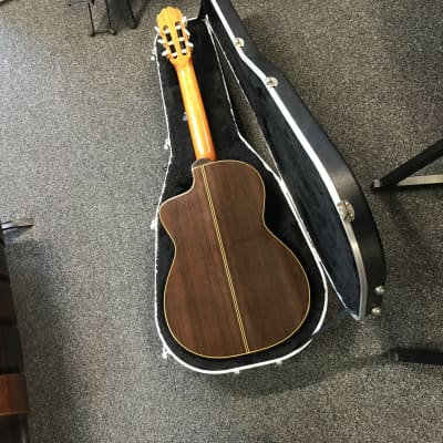 Takamine CP-132 SC classical electric guitar handcrafted in Japan 1996 in very good - excellent condition with hard case. image 15