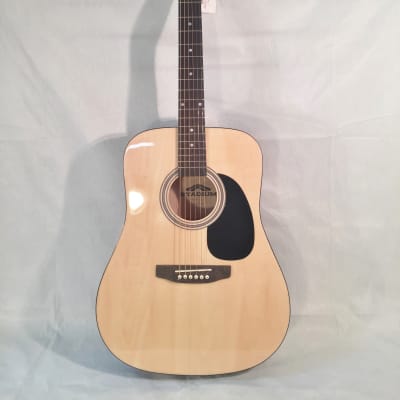 Stadium Dreadnought Acoustic Guitar Natural Finish ST-D-42N  Natural for sale