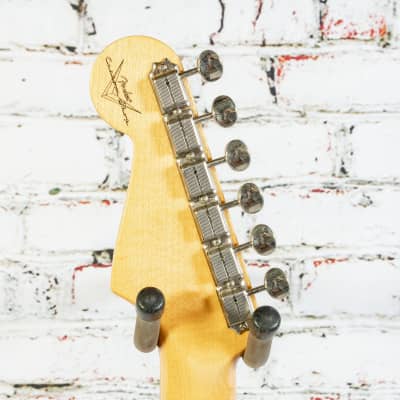 Fender - NOS Vintage Custom 1959 - Stratocaster® Electric Guitar - Rosewood Fingerboard - Chocolate 3-Color Sunburst - w/ Deluxe Hardshell Case - x0560 image 9