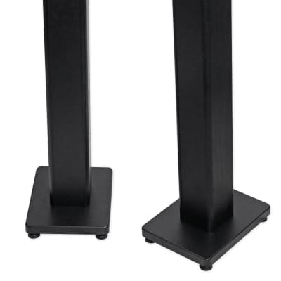 (2) Rockville 28" Studio Monitor Speaker Stands For Genelec 8050B Monitors image 4