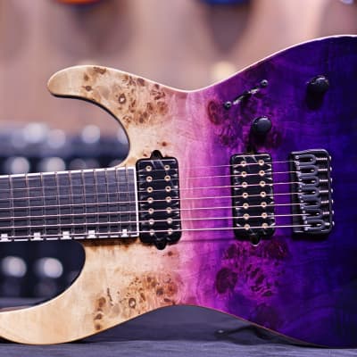 E-Ⅱ M-Ⅱ 7NT HS / Purple Natural Fade ESP E-II M-II 7 NT Purple Natural Fade (2020) - Guitar Compare
