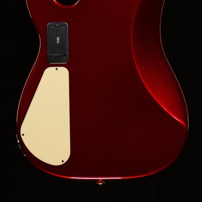 Charvel Pro-Mod San Dimas Bass JJ V Caramelized Maple Fingerboard Candy Apple Red Bass Guitar - MC210116-9.80 lbs image 4