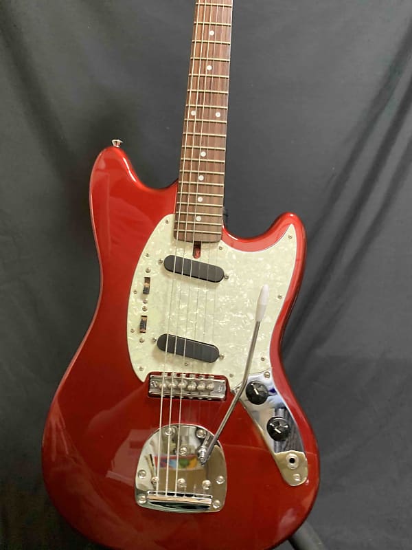 K-On! Original Brand KMG-azusa model Azusa Nakano Mustang Candy Apple Red w/gig case Cnady Apple Red image 1