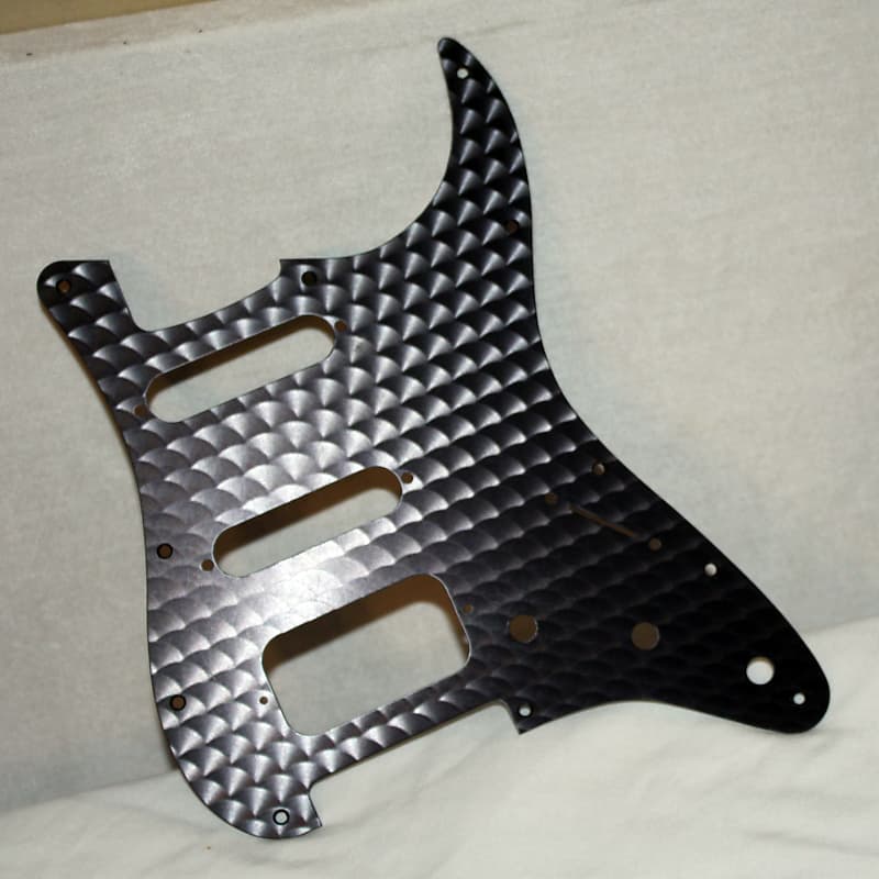 Fender 11 hole pickguard Stratocaster HSS unique quarter Reverb