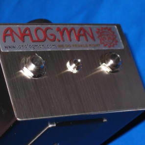 ANALOG.MAN SMALL STONE【MOD】 very lite use Electro Harmonix Small Stone ANALOGMAN MOD, RI