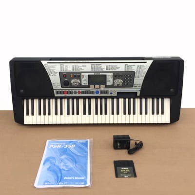 Yamaha PSR 350 Synthesizer Arranger Piano Keyboard (Upgraded PSR 340)