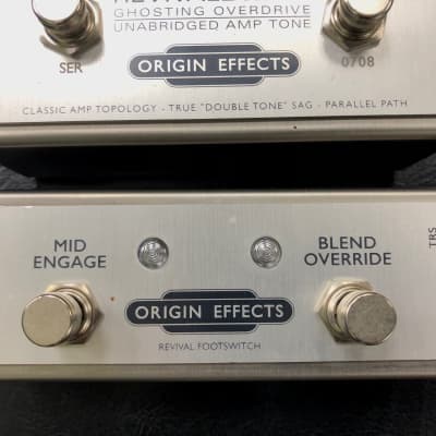 Origin Effects RevivalDRIVE w/optional REVIVAL footswich preamp pedal image 4