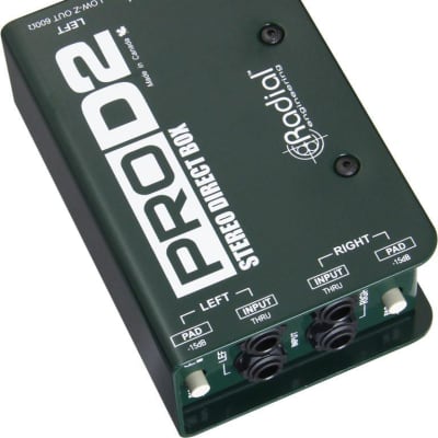 Radial ProD2 Stereo Passive Direct Box image 2