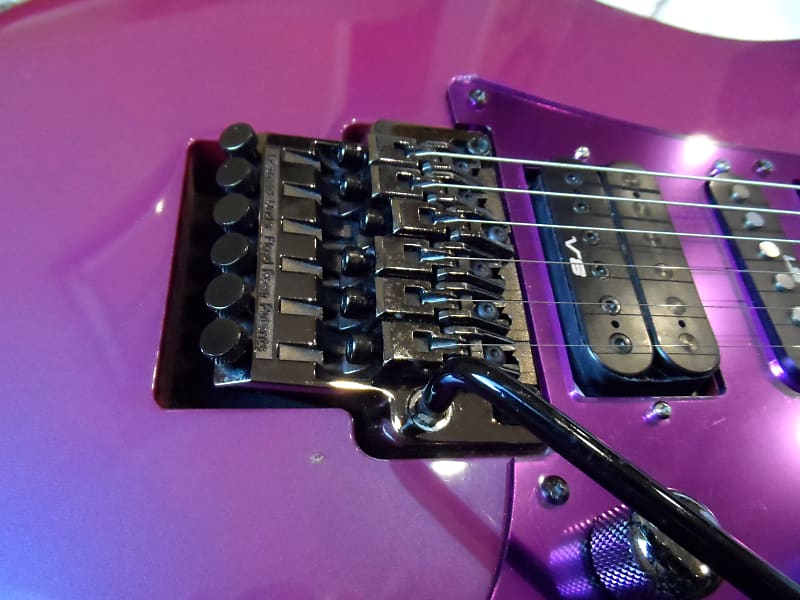 Vintage 93 1993 IBANEZ RG550 GUITAR LTD PURPLE NEON MIJ