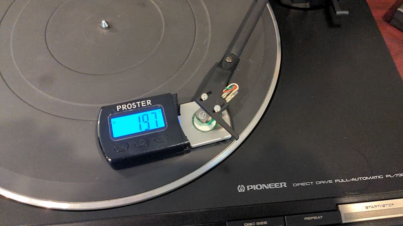 Pioneer PL-730 Direct Drive  Turntable 1985 Black  			