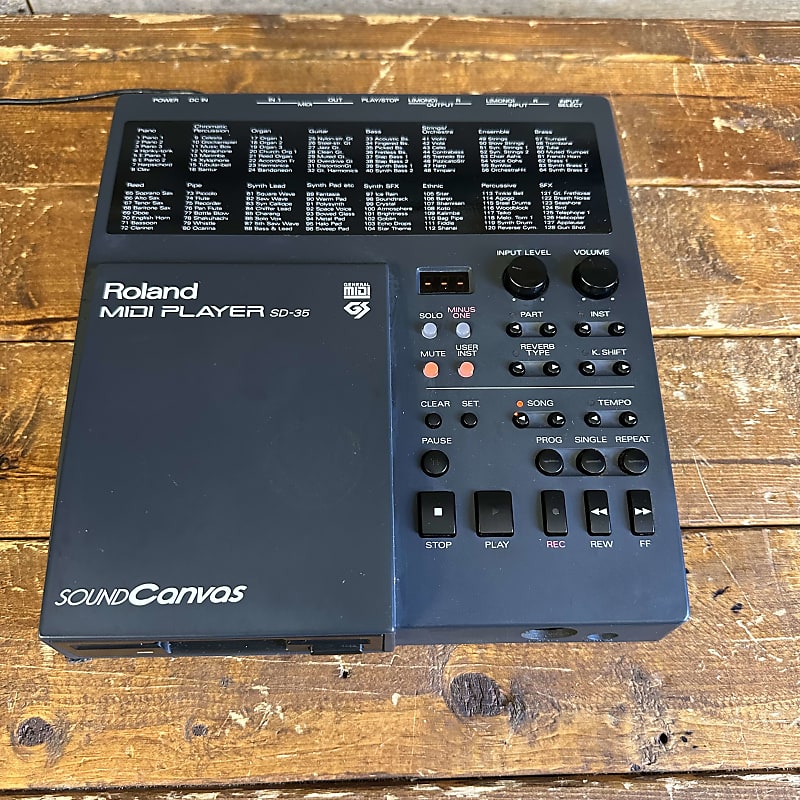 16820) Roland Sound Canvas Midi Module SC 35 | Reverb 16820) Roland Sound Canvas Midi Module SC 35 | Reverb
