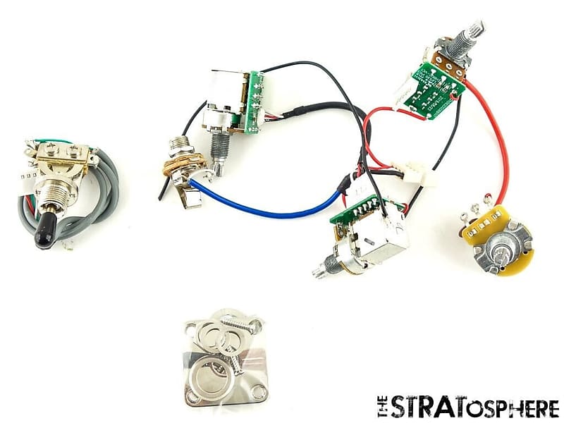 Epiphone Les Paul Modern Pots Wiring + 3 Way Switch Jack Reverb