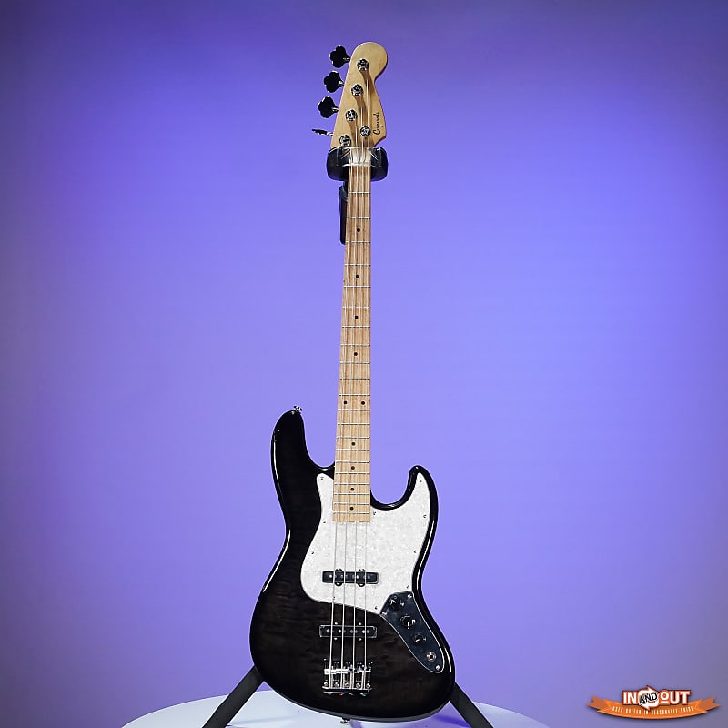 Carparelli  Custom Jazz Bass Black (QM) image 1