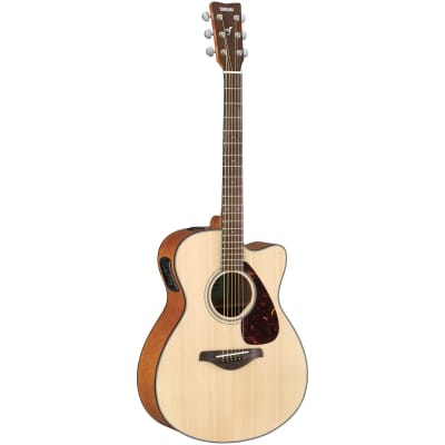 Yamaha FSX800C Cutaway Electro Acoustic Guitar - Natural image 2