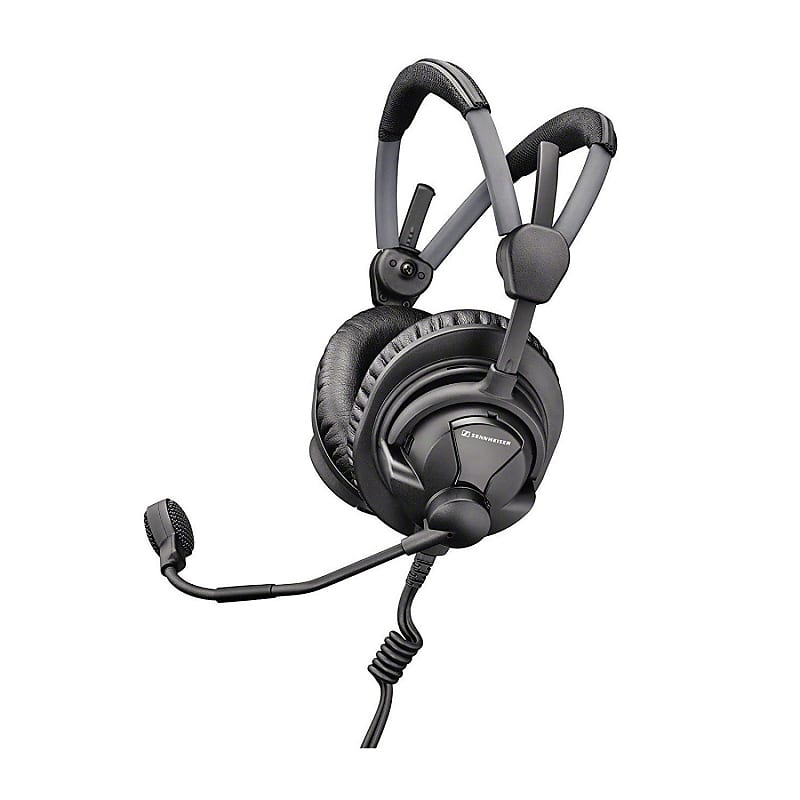 Sennheiser 506902 Audio Headset 64 Per System Circumaural Dynamic Microphone Hypercardioid Ca image 1