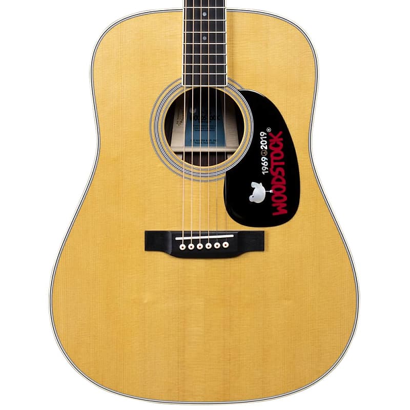 Martin D-35 Woodstock 50th Anniversary Sitka Spruce / Rosewood Dreadnought with Woodstock Pickguard image 3