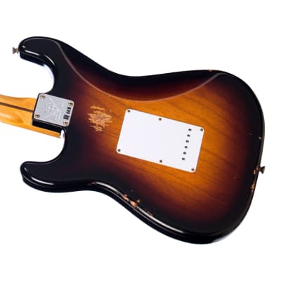 Fender Custom Shop Limited Edition 70th Anniversary 1954 Stratocaster Relic - Wide Fade 2 Tone Sunburst - Electric Guitar NEW! image 4