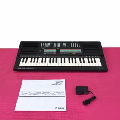Yamaha PSS-470 Classic FM Synthesizer Keyboard (SoundBlaster, SEGA, 460)