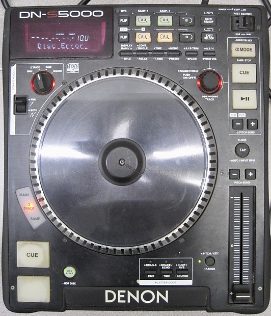 Denon DN-S5000 Professional Desktop DJ CD Player - AS IS