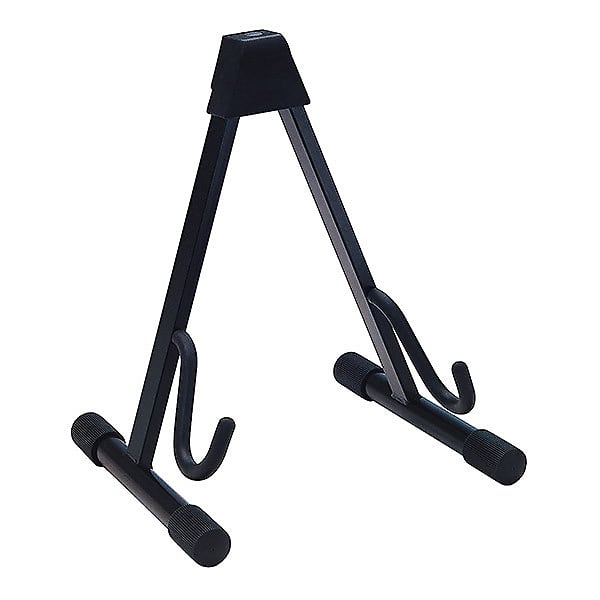 K&M A-Frame Electric Guitar Stand Black image 1