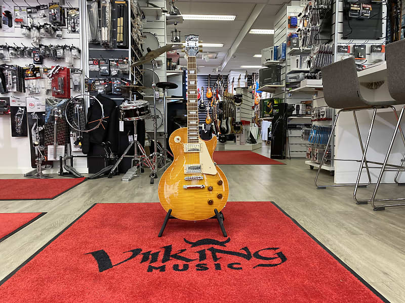 Tokai Les Paul LS-100F Lemon drop, Made in Japan | Reverb