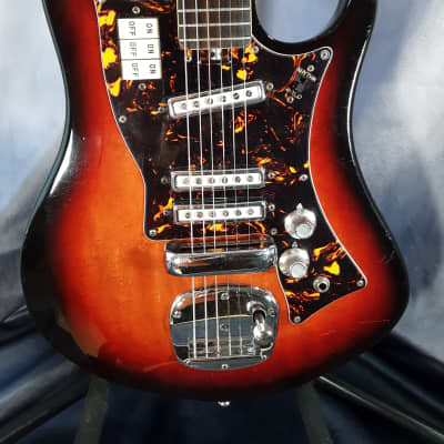 Kawai Vintage, Rare, 1960s Norma Model TV-993 (also Model EG 411-3), Electric Guitar image 2