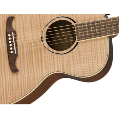 Fender FA-235E Concert Acoustic Guitar, Walnut Fingerboard, Natural, 0971252021 image 4