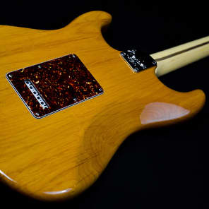 MINT! Fender American Deluxe Stratocaster Amber & Fender Case image 21