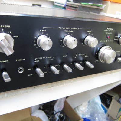 Sansui AU-6600 Stereo Amplifier, Phono Vintage 1970s, Ex Sound