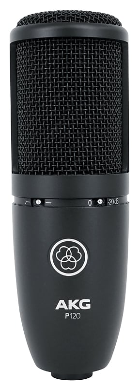 AKG P120 Studio Condenser Recording/Live Streaming Microphone Professional Mic image 1