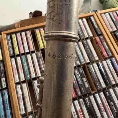 Artley - Nogales, AZ 15-0 Open Holed Flute 1950s - Silver image 3