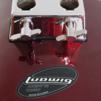Ludwig Accent CS Combo 16" Bass Drum / Wine Red image 8