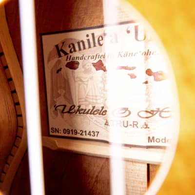 Kanile'a K1-S-DLX-G K-1 Deluxe Soprano Koa Ukulele (#0919-21437) - 0919-21437 image 9